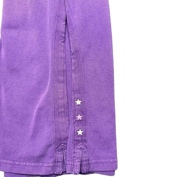 Joules Rugby Polo Short Sleeve Shirt Womens Small S Purple Pink - Picture 7 of 11